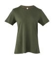 Dames T-shirt Relaxed Bella 6400 military green
